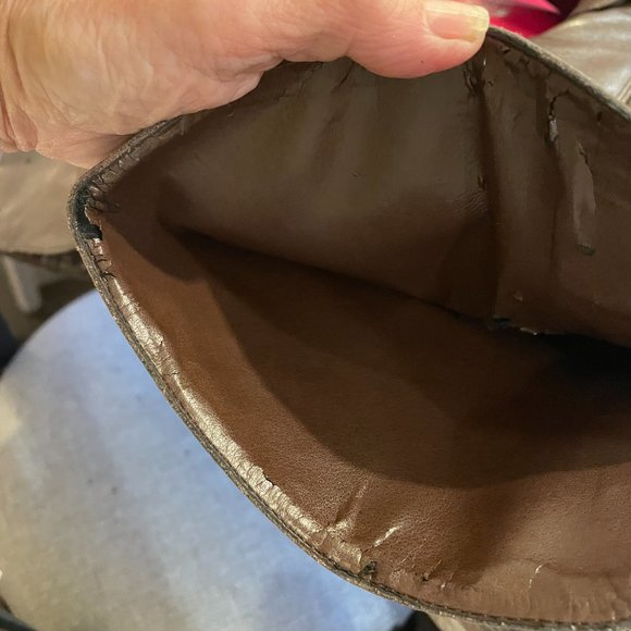 Vince Camuto Basira burly brown pull up knee high leather women’s size 6 - Picture 7 of 7